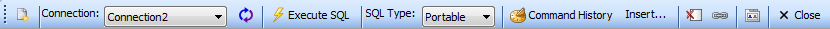 Sqr Sql Command Toolbar